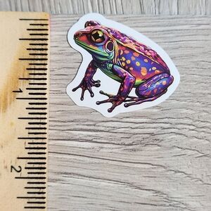 10 for $10 Funky Frog Stickers Decals Psychedelic Frogs Animal Sticker